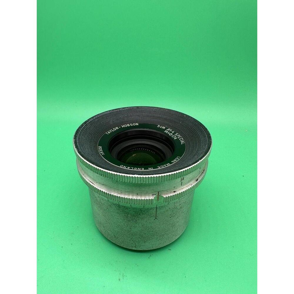 Taylor Hobson 5cm f1.4(T1.5) Special M=0.174  #593150 Very Rare Lens